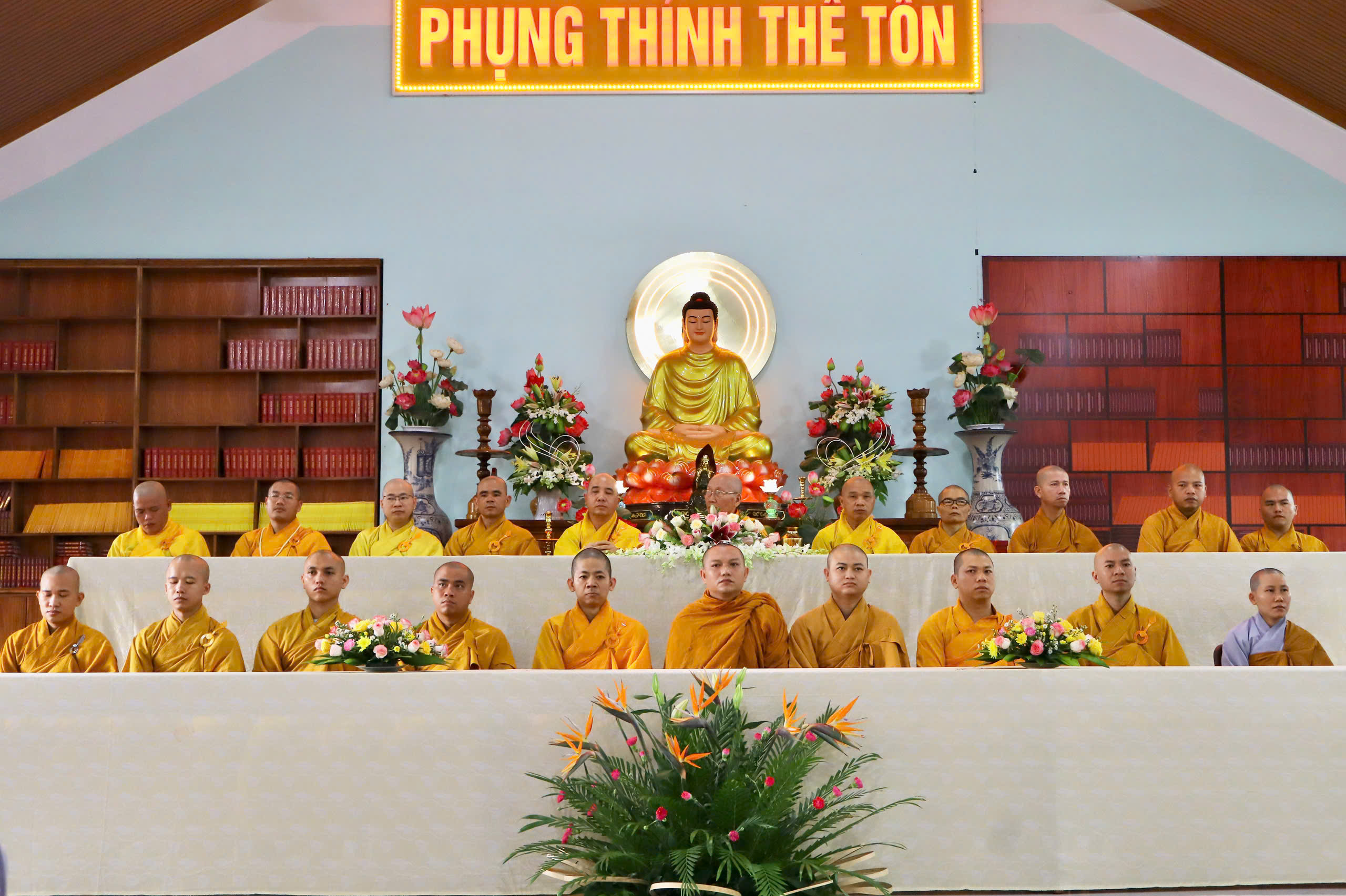 Lễ Vu Lan báo hiếu tại tổ đình Minh Tịnh phường Quy Nhơn Nam